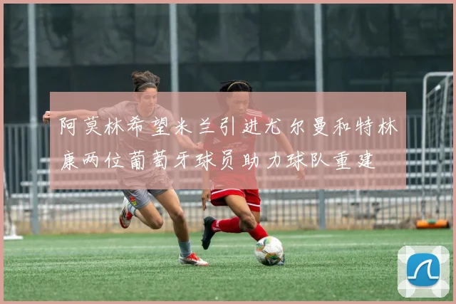 阿莫林希望米兰引进尤尔曼和特林康两位葡萄牙球员助力球队重建